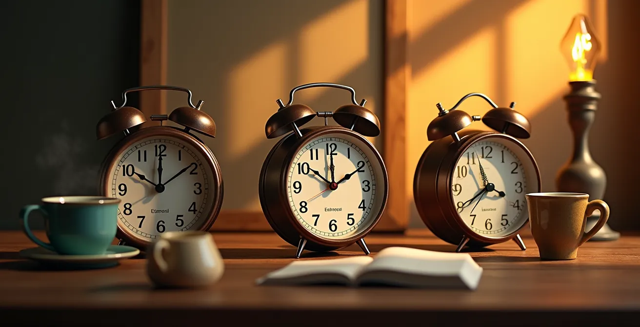 Visual representation of students across different time zones collaborating synchronously