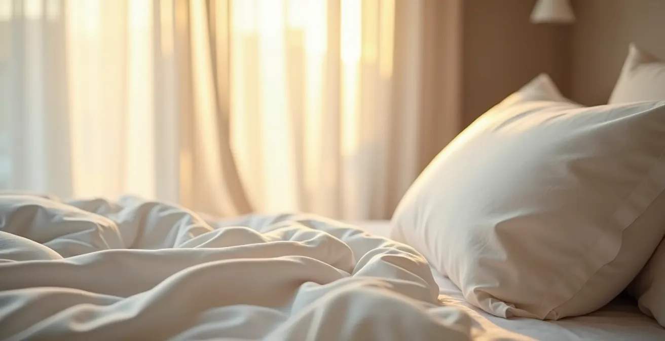 Side profile showing mechanical forces on facial skin during side sleeping